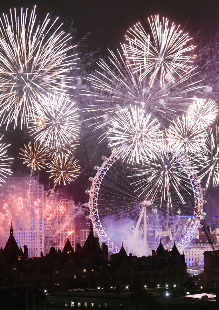 London Celebrates New Year: Welcome 2025!